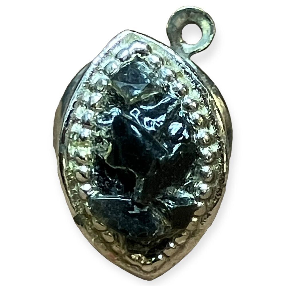 Signed SWANK men's Silver Tone TIE TACK PIN Grandpa Core Old Vintage‎